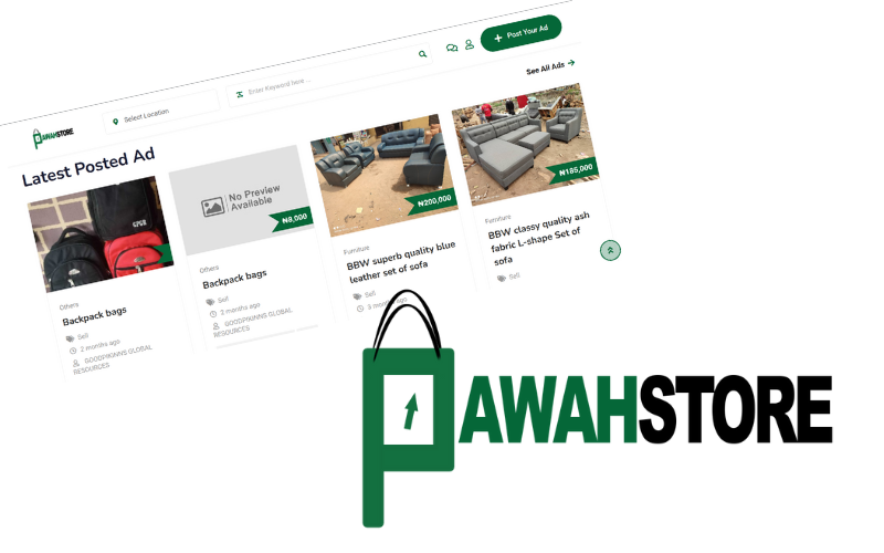 Pawa Store Classified Ads